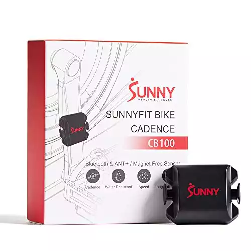 Sunny Health 2-in-1 Cadence / RPM + Speed Sensor (CB100)